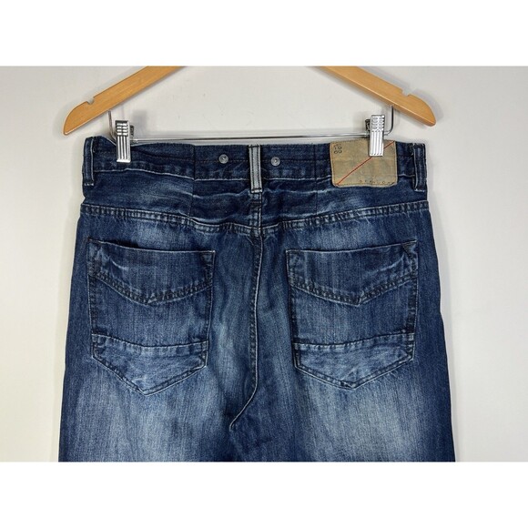 Vintage Sean John Men's Denim Jeans Baggy Size 34 Y2K Hip Hop Streetwear - Picture 3 of 7
